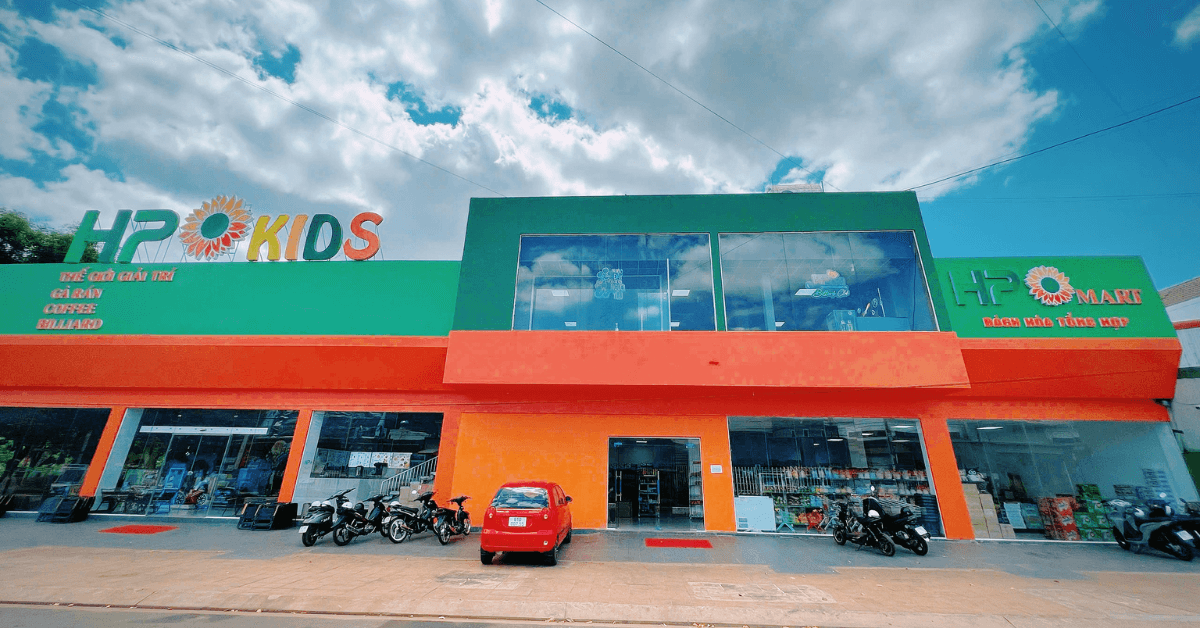 Khu Tổ Hợp Giải Trí Hiện Đại HP Kids Đức Cơ