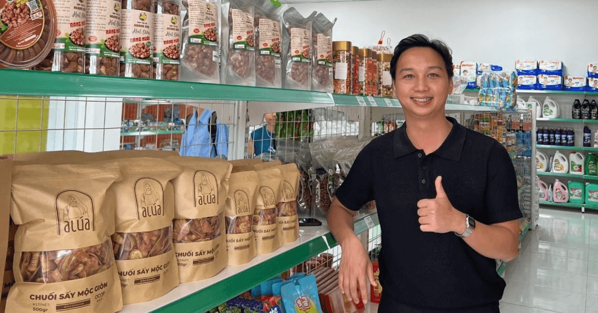 Chuối Sấy Mộc A Lúa Hợp Tác Cùng HP Kids Đức Cơ