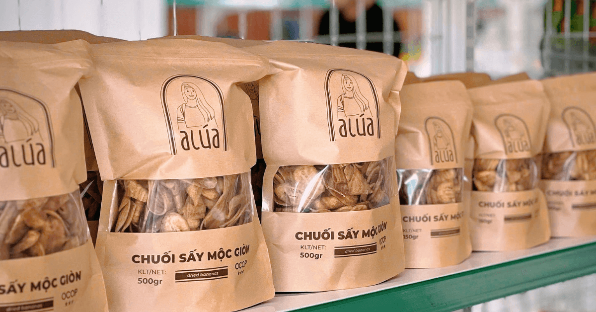 Chuối Sấy Mộc A Lúa