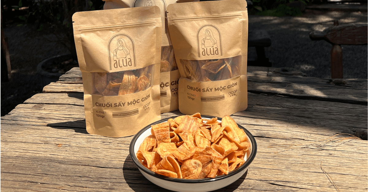 Lựa chọn lý tưởng để tạo nên chuối sấy mộc A Lúa?
